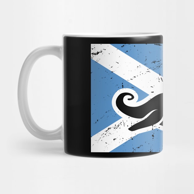 Flag of Scotland | Loch Ness Monster by Wizardmode